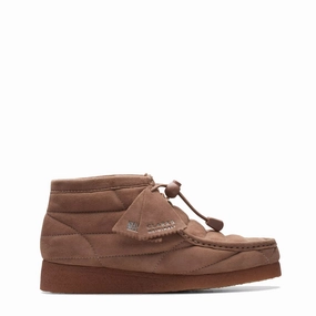 Clarks Originals Womens Wallabee Boot Burnt Brick Suede Womens Shoes top picks sale