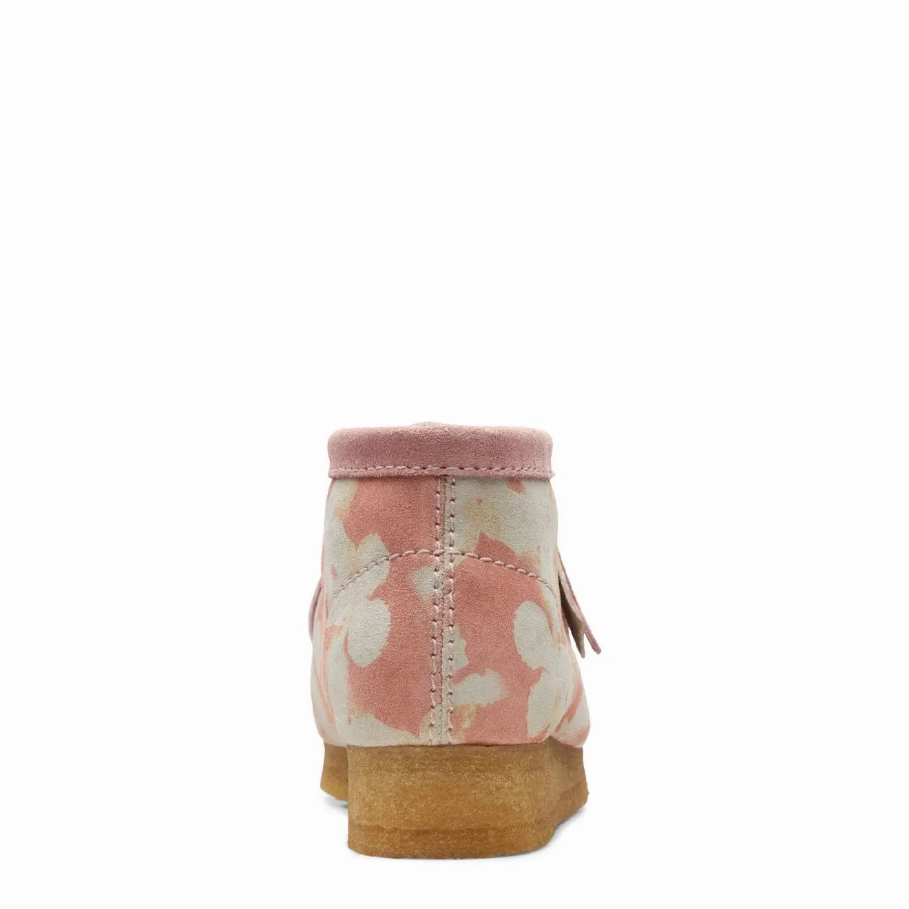 Clarks Originals Womens Wallabee Boot Pink Floral