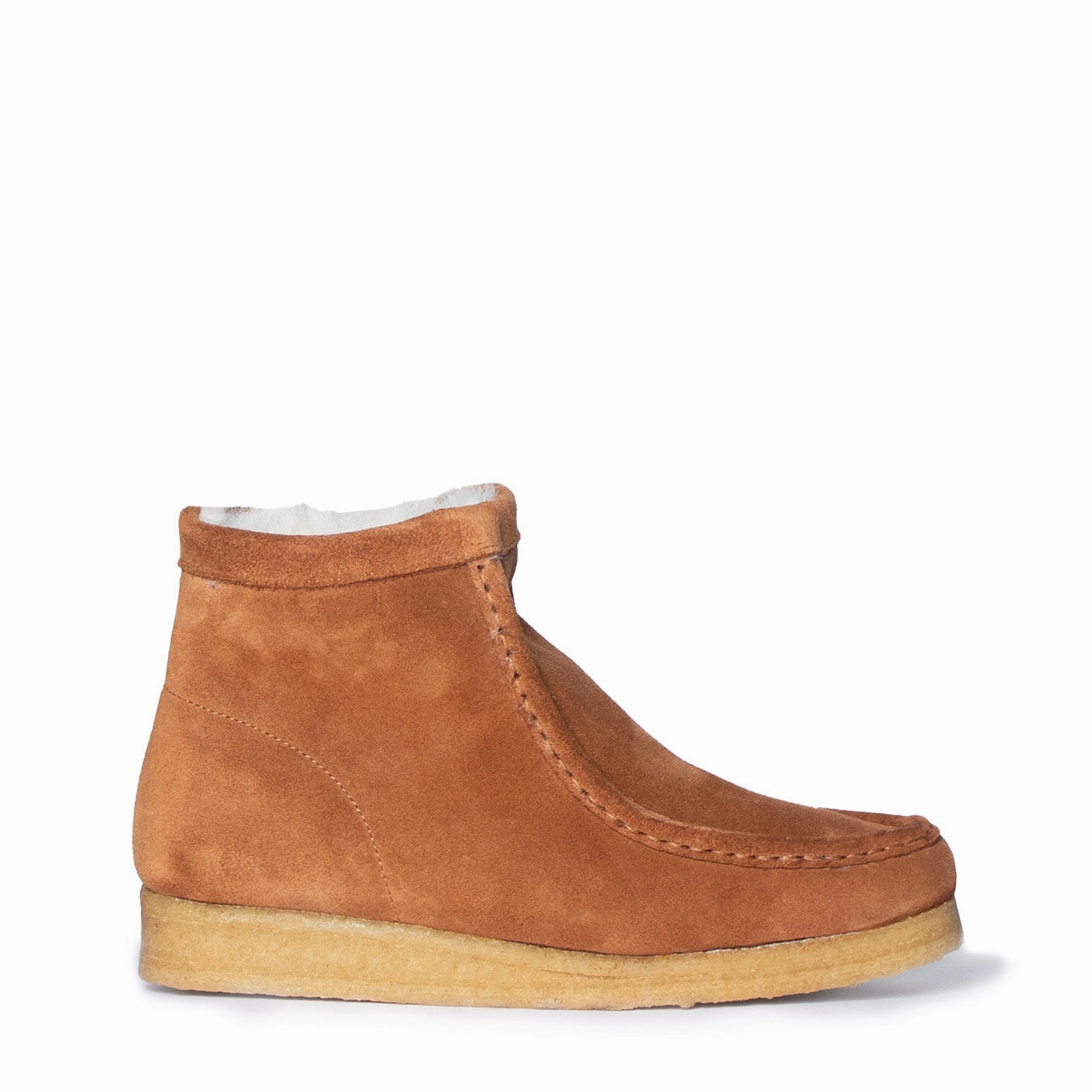 Clarks Originals Womens Wallabee Hi Boot Caramel WLined Womens Shoes top picks sale