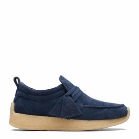 Clarks Originals x Ronnie Fieg Maycliffe Dark Blue Mens Shoes outlet price