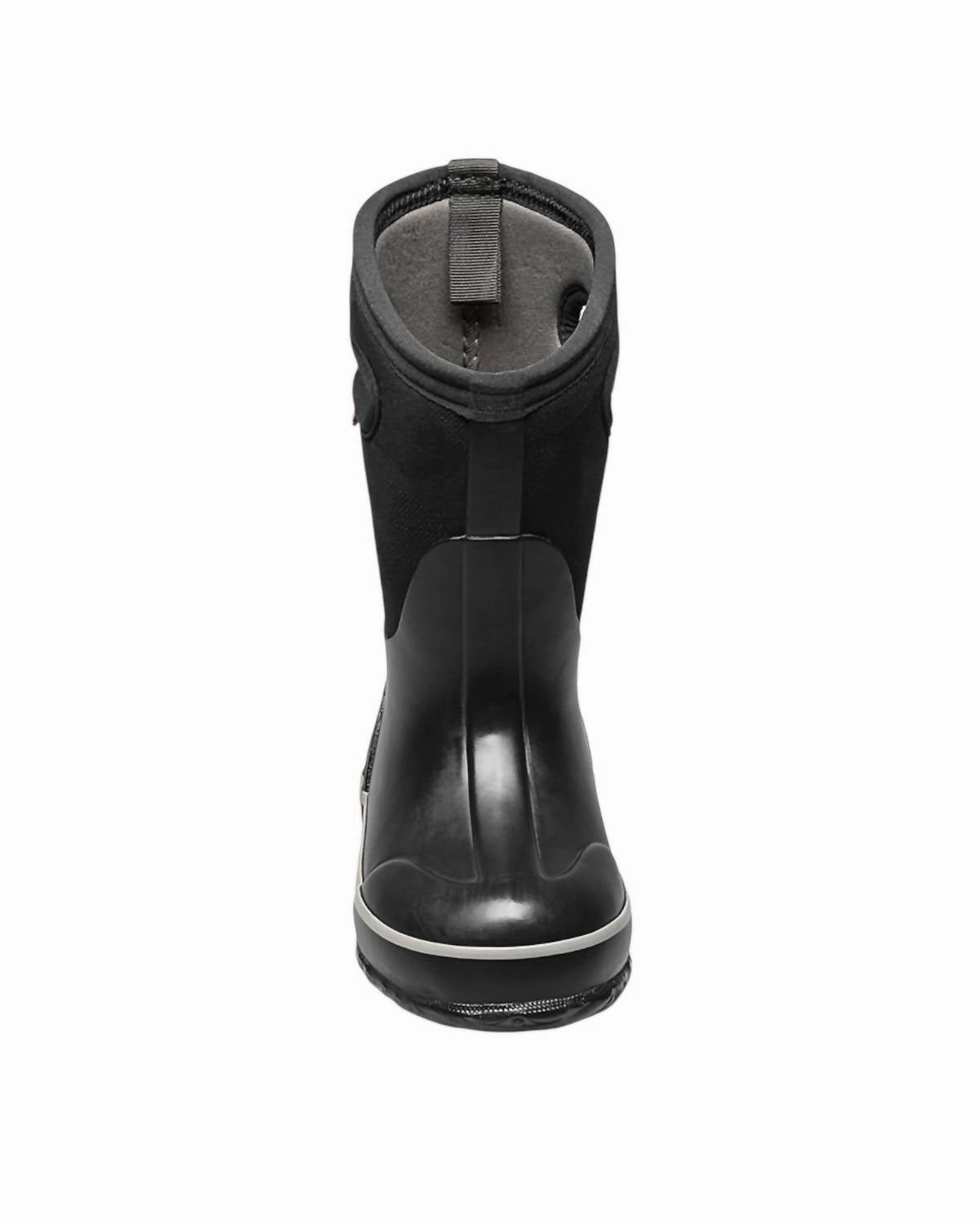 Classic Camo Rain Boots In Black