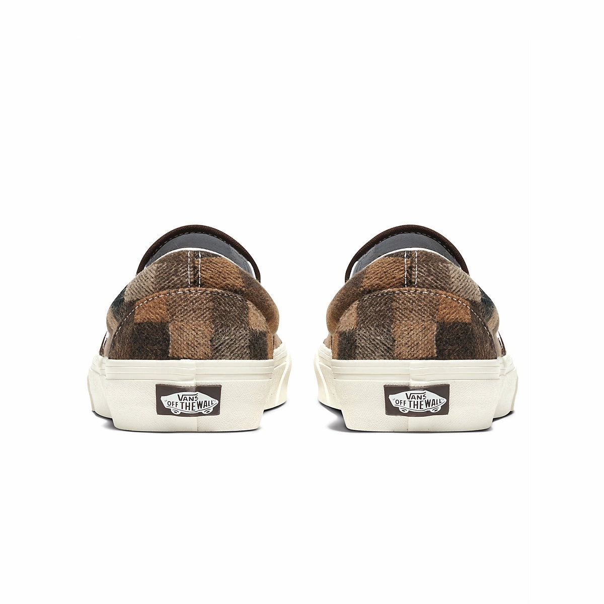Classic Slip On 'Sweater Check Brown'