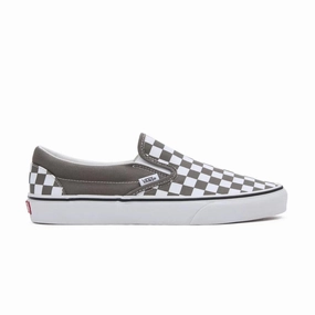 Classic Slip-On Colour Theory Checkerboard 'Bungee Cord' Mens Casual Footwear sale