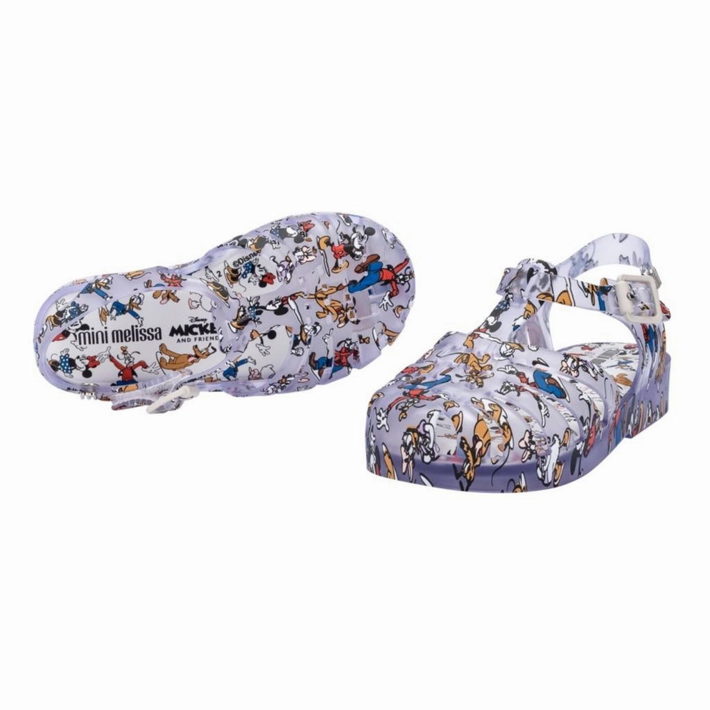 Clear Disney Jelly Shoes