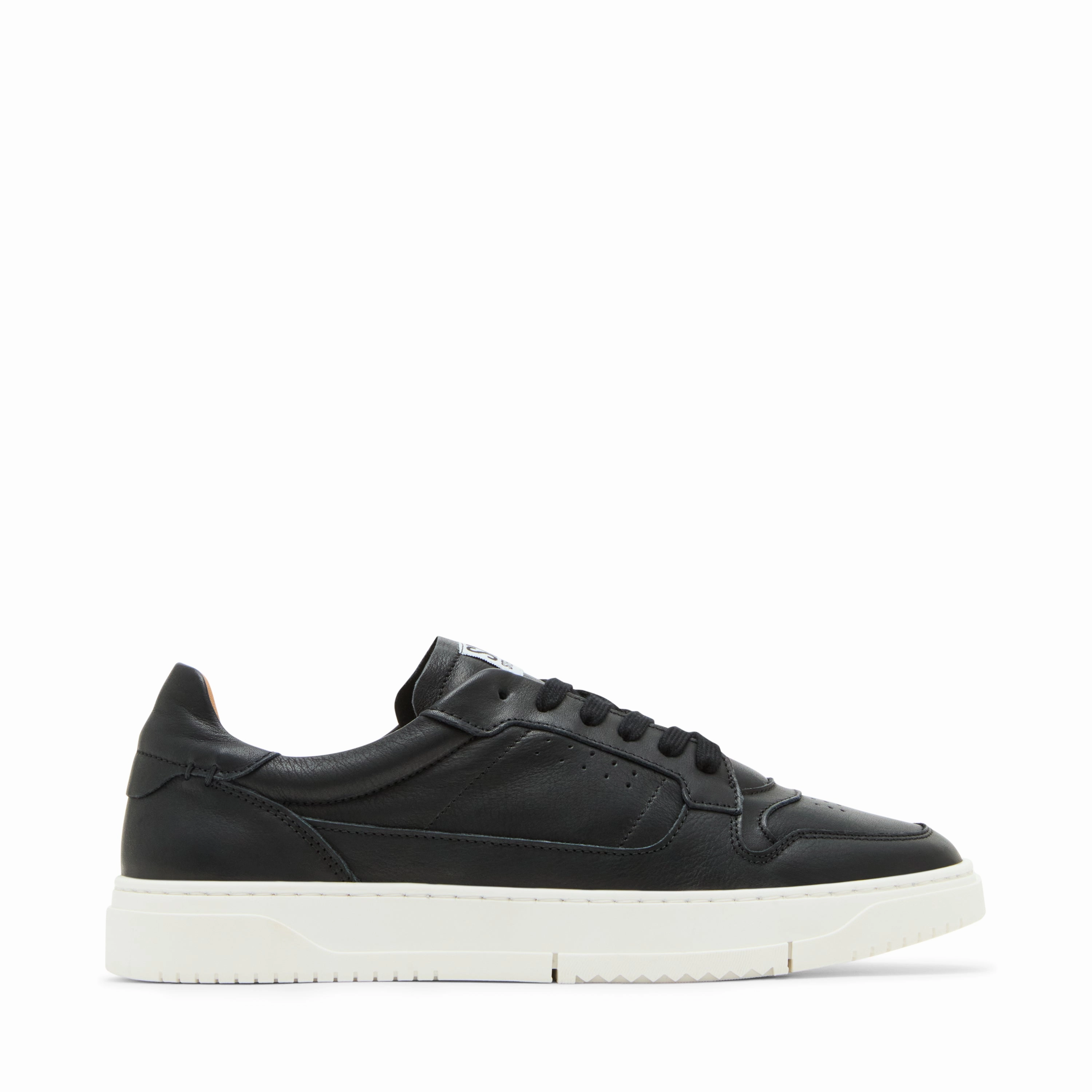 Cliff Sneaker BLACK LEATHER Mens Sneakers trending deals