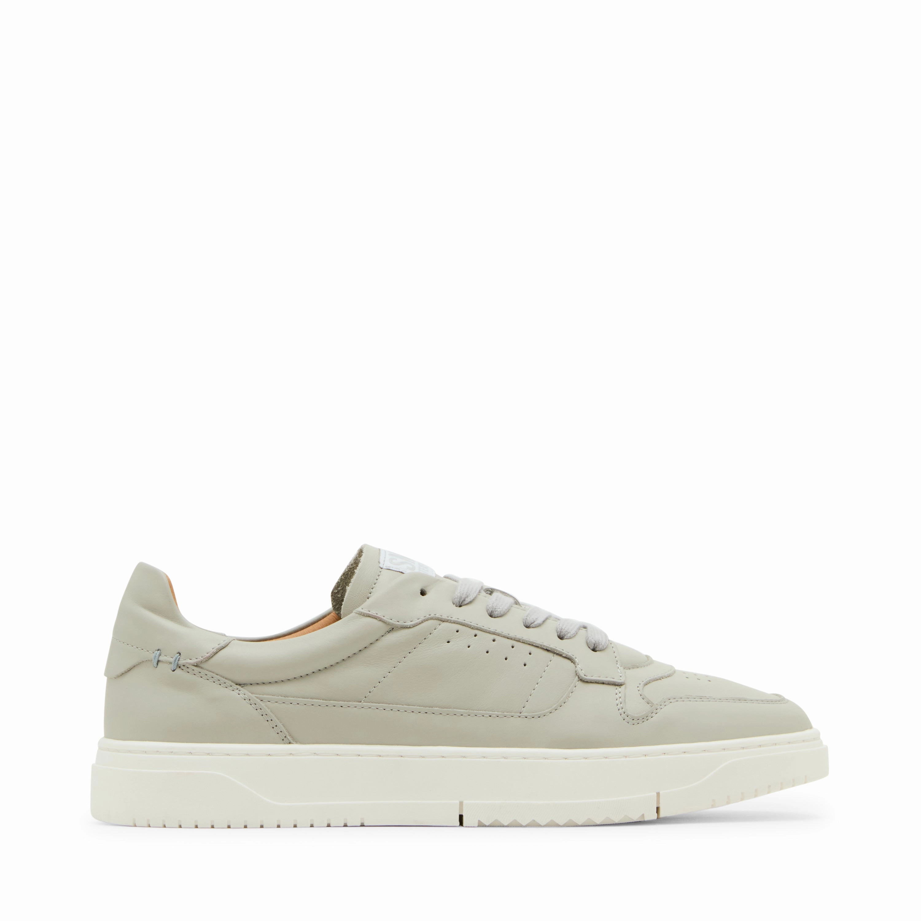 Cliff Sneaker GREY LEATHER Mens Sneakers trending deals