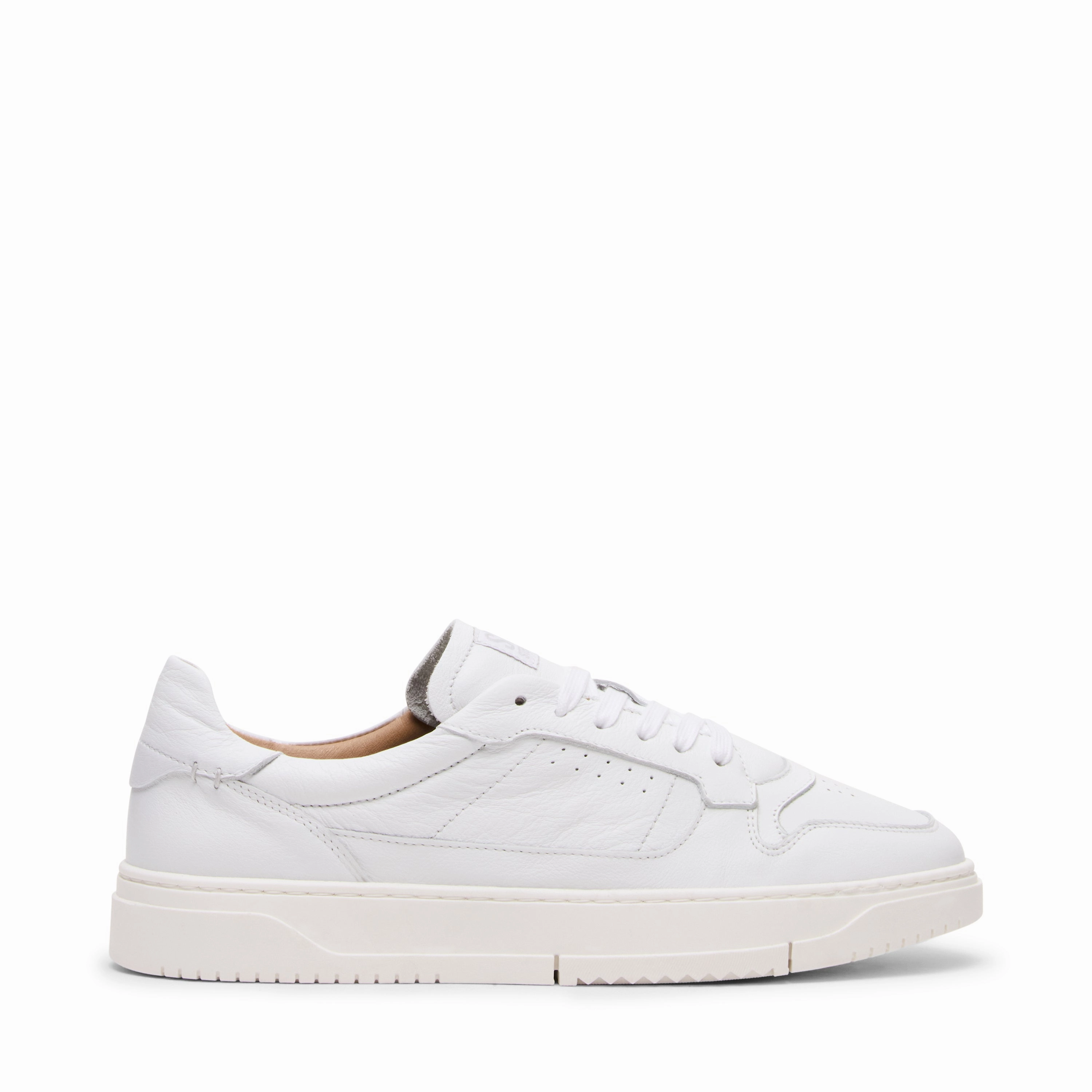 Cliff Sneaker WHITE LEATHER Mens Sneakers trending deals