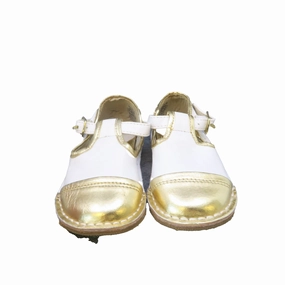 Cole Haan Girls White | Gold Shoes Boys Casual Shoes clearance