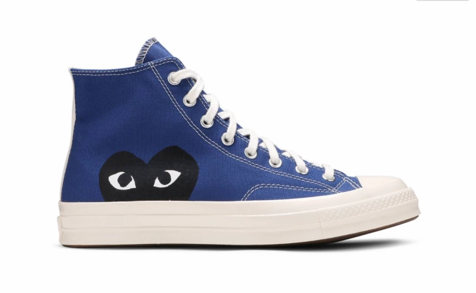 Comme des Garons PLAY x Chuck 70 High 'Blue Quartz' - 171846C Sneakers outlet markdown