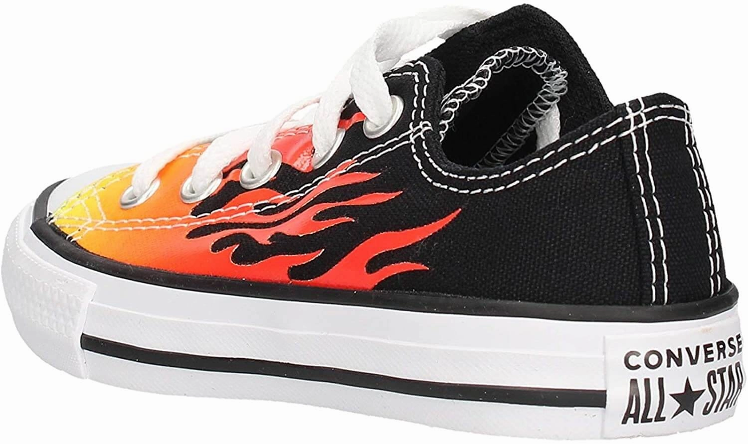 Converse Chuck Taylor All Star OX Kids' Black Textile Low Sneakers