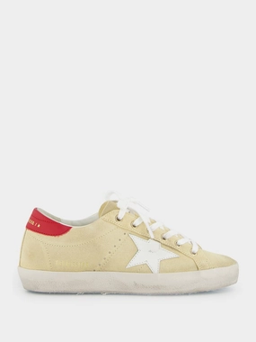 Cornhusk Superstar Sneakers with Leather Star Womens Sneakers at outlet price
