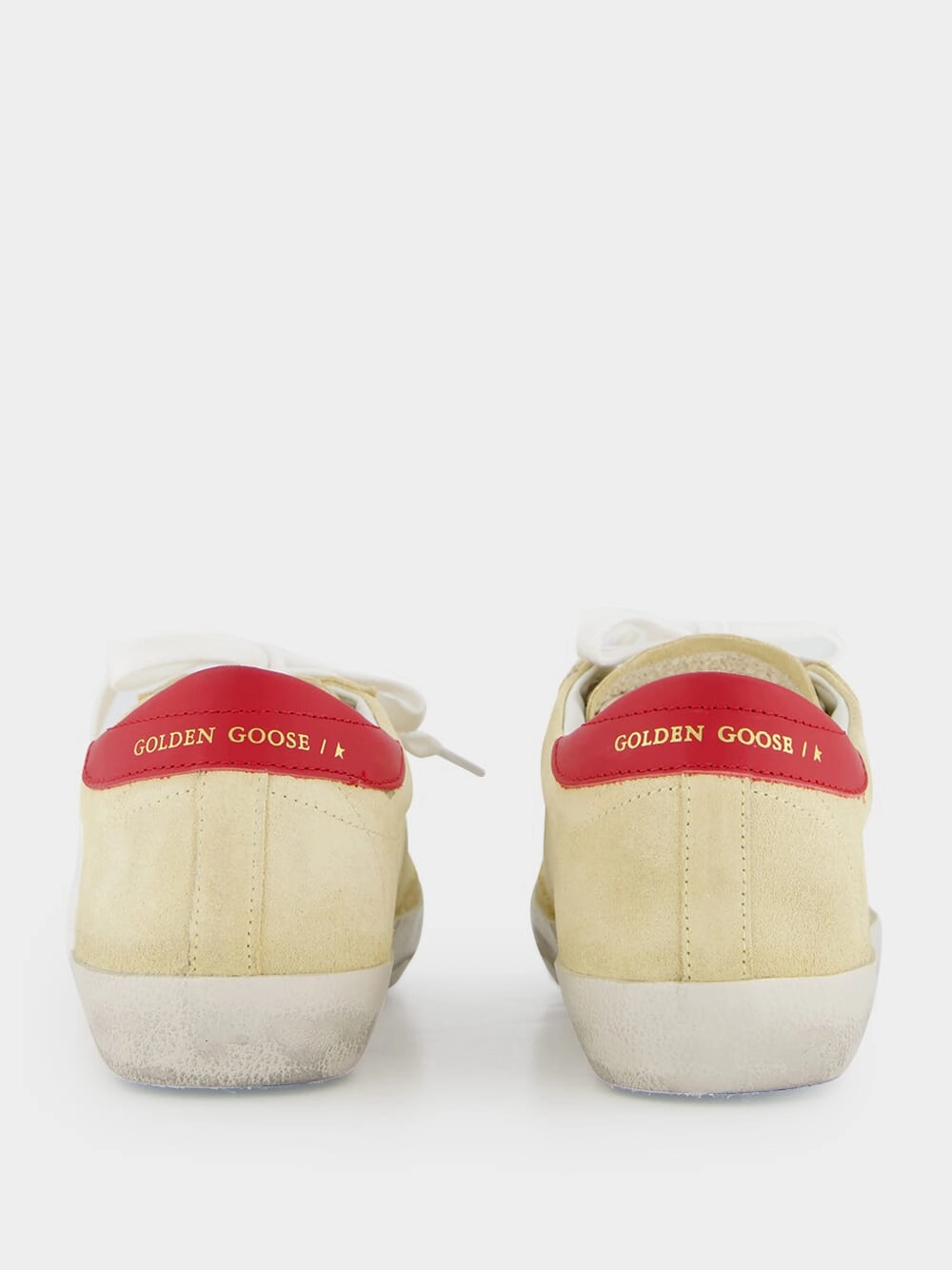 Cornhusk Superstar Sneakers with Leather Star