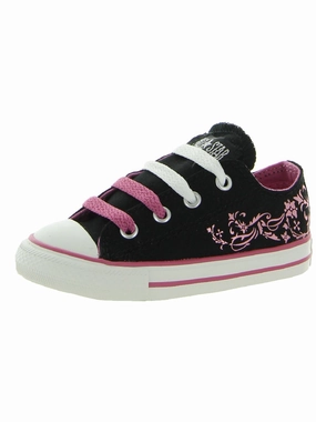 CT Glitz Foil Ox Girls Canvas Printed Casual and Fashion Sneakers Affordable Casual Footwear for Girls
