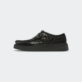 CUR Torview x Martine Rose - Black Leather Sneakers with free shipping