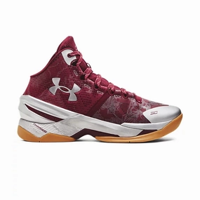 Curry 2 Retro 'Deep Red Metallic Silver' Mens Casual Footwear sale