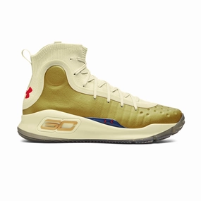 Curry 4 Retro 'Lemon Ice Metallic Gold' Mens Casual Footwear sale