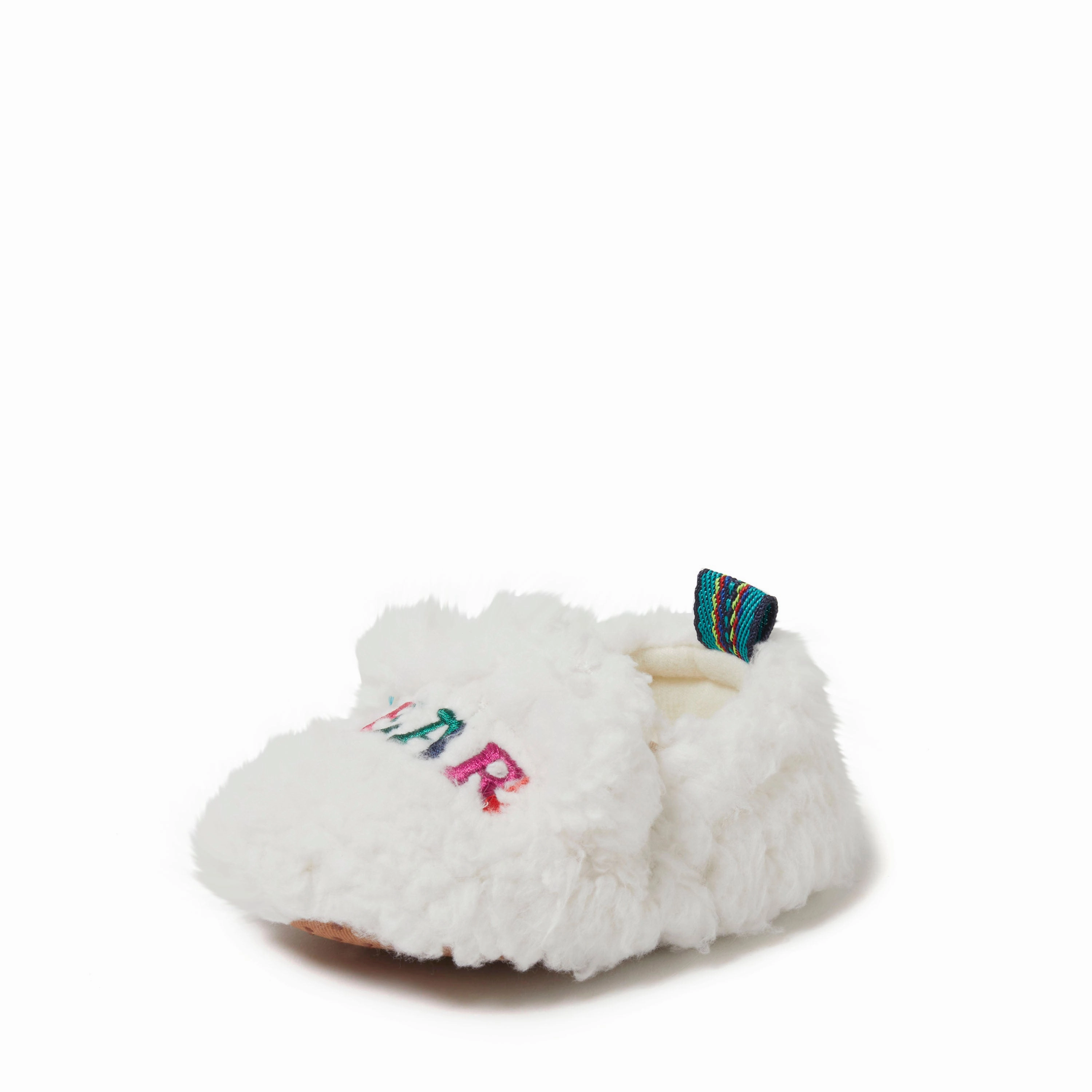 Dearfoams Kid's Baby Bear Teddy Closed Back Slipper