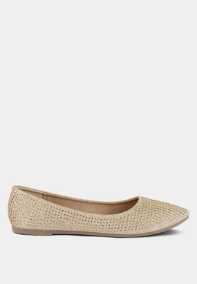 denki studded ballerina flats Womens Flats special deals