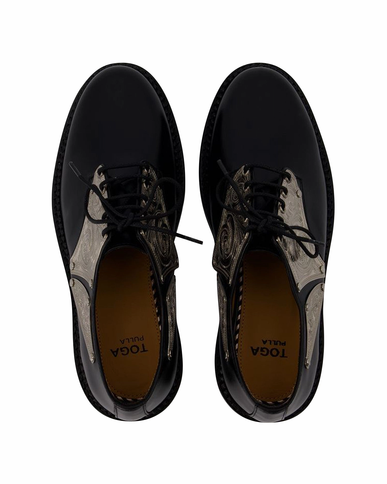 Derbies in Black Leather