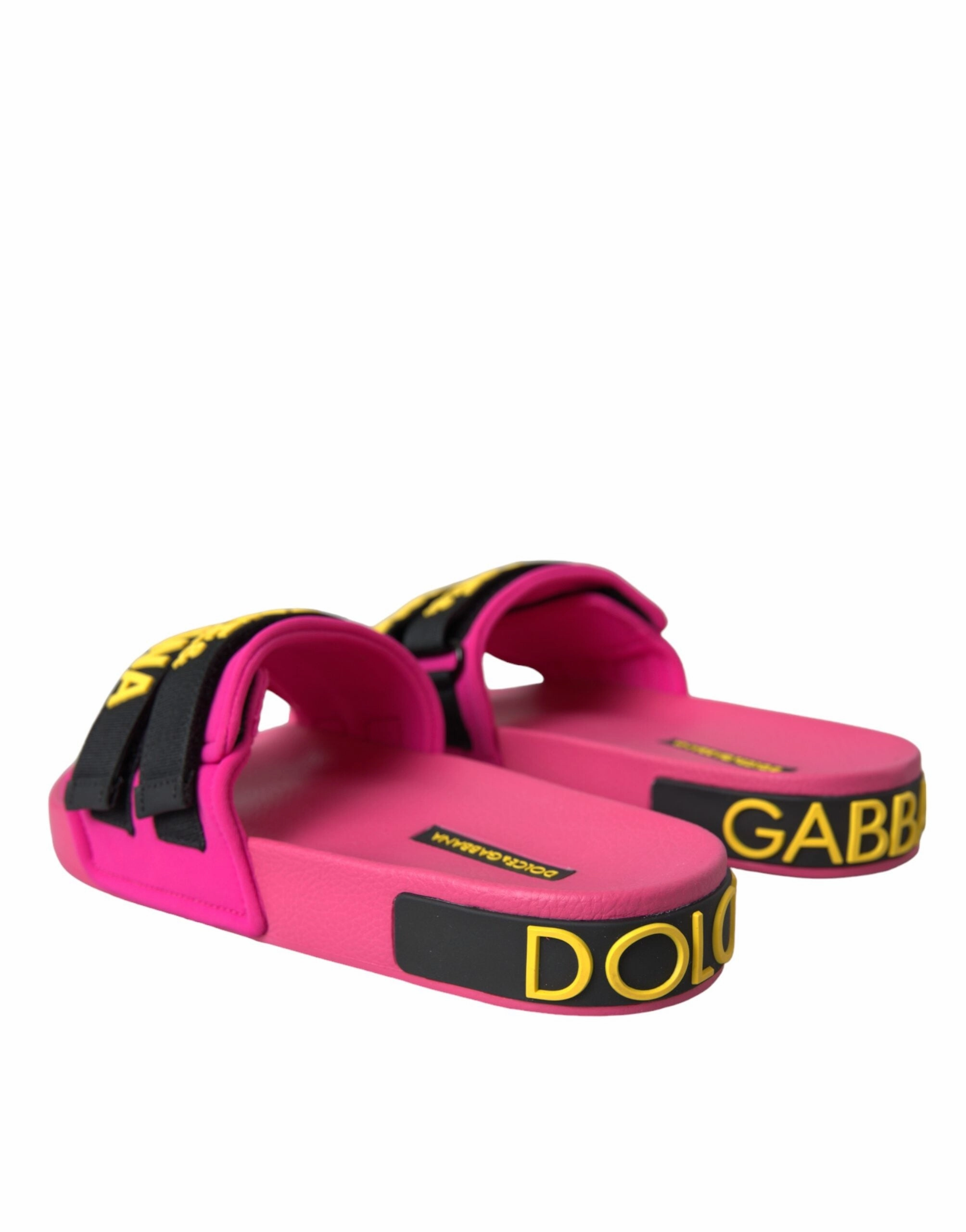 Dolce & Gabbana  Logo Beachwear Flats Sandals Women's Shoes