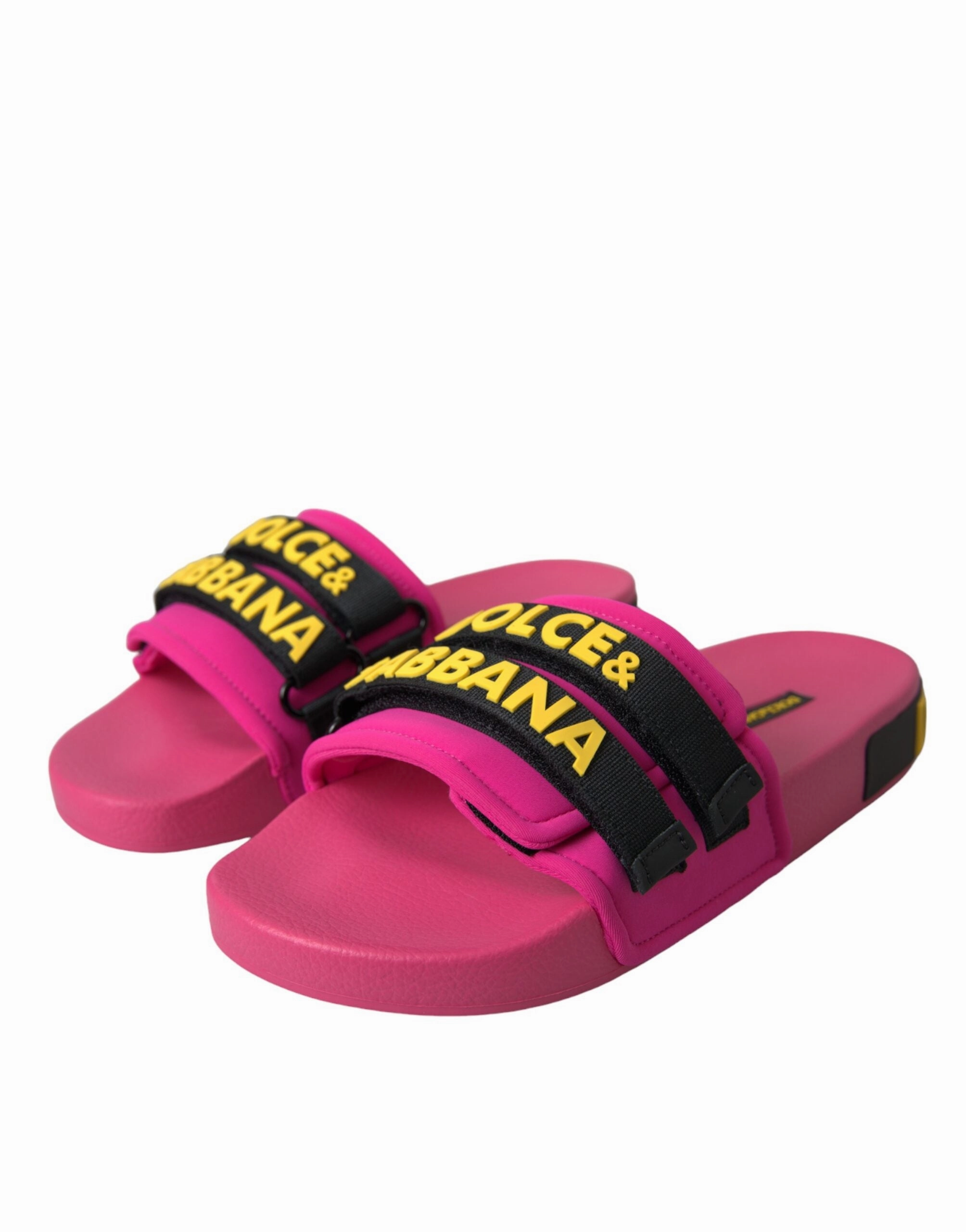 Dolce & Gabbana  Logo Beachwear Flats Sandals Women's Shoes