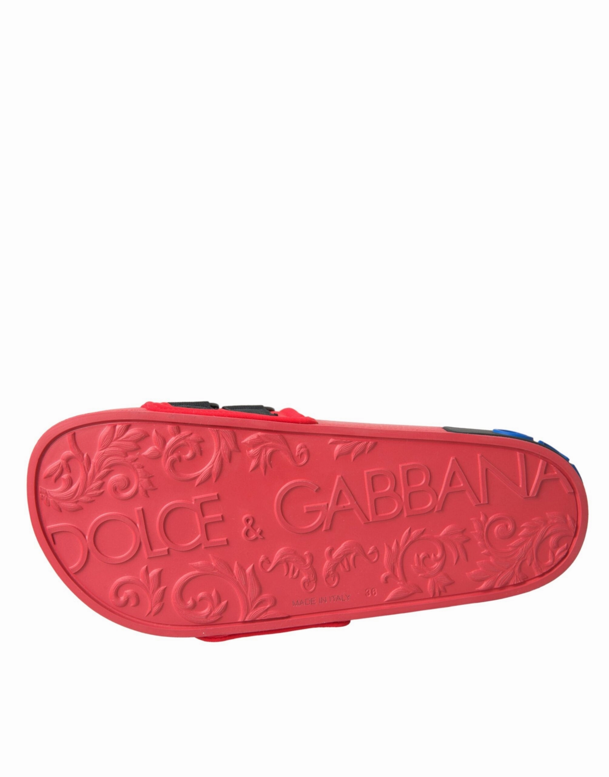 Dolce & Gabbana  Logo Beachwear Flats Sandals Women's Shoes