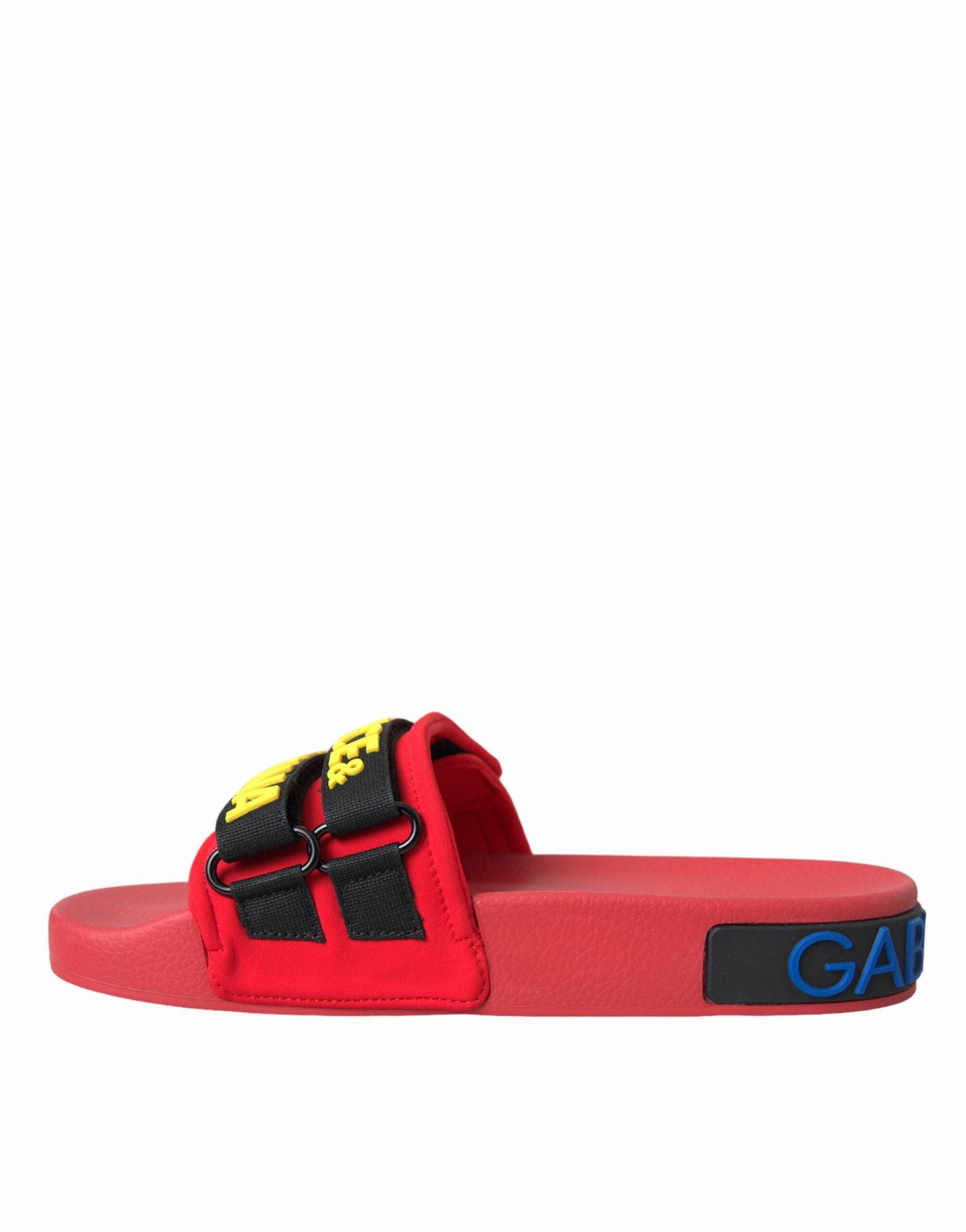 Dolce & Gabbana  Logo Beachwear Flats Sandals Women's Shoes