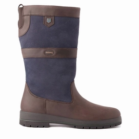Dubarry Womens Kildare Leather Boot Navy / Brown Womens Shoes top picks sale
