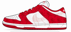Dunk Low SB "SRGN Red" - SHOE SURGEON Sneakers online clearance