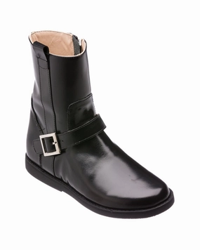 Elephantito Leather Combat Boot Girls Shoes promo price