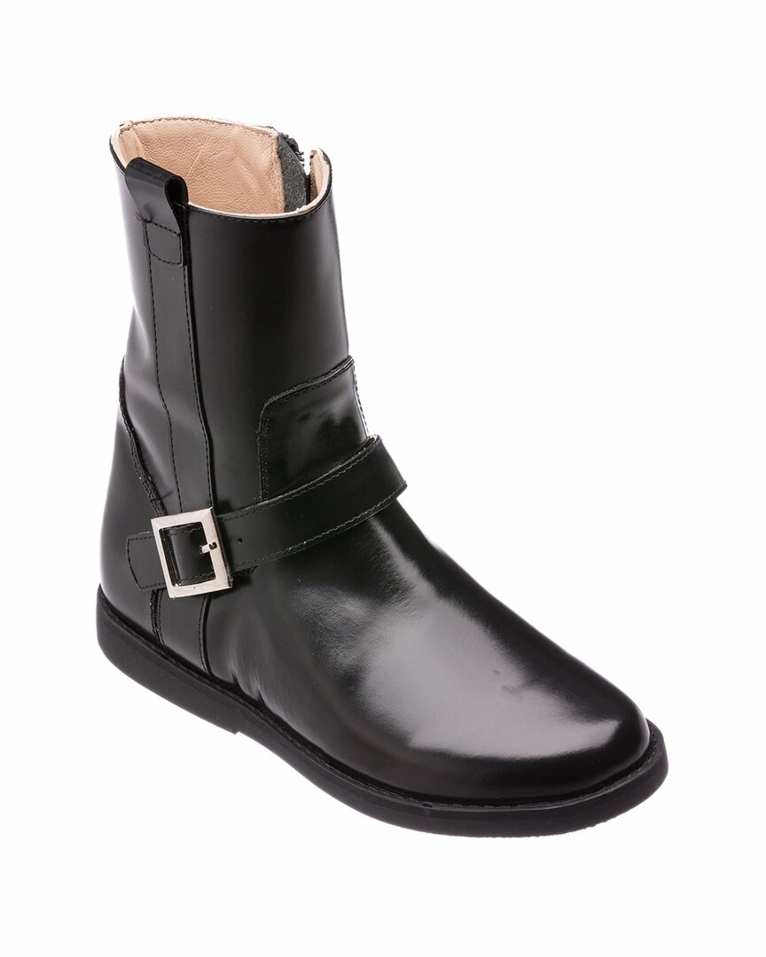 Elephantito Leather Combat Boot Girls Shoes promo price