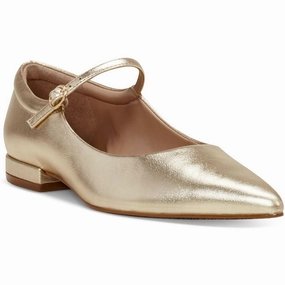 Eloise Womens Adjustable Leather Mary Janes Soft Sole Flats Womens sale