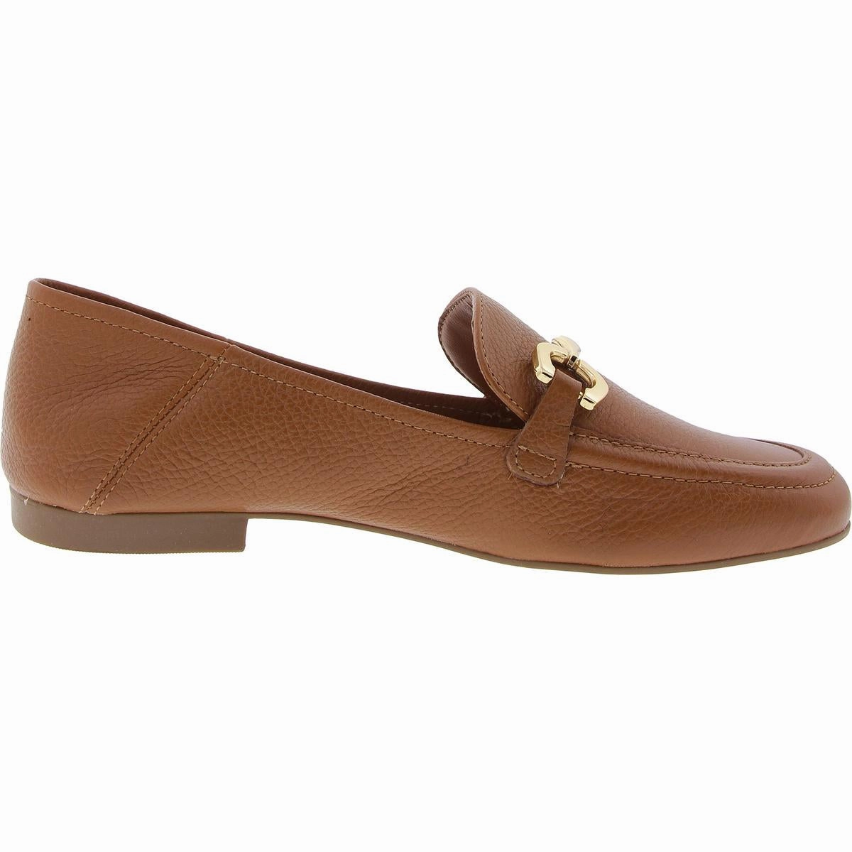 Emma Loafer Womens Buckle Leather Loafers