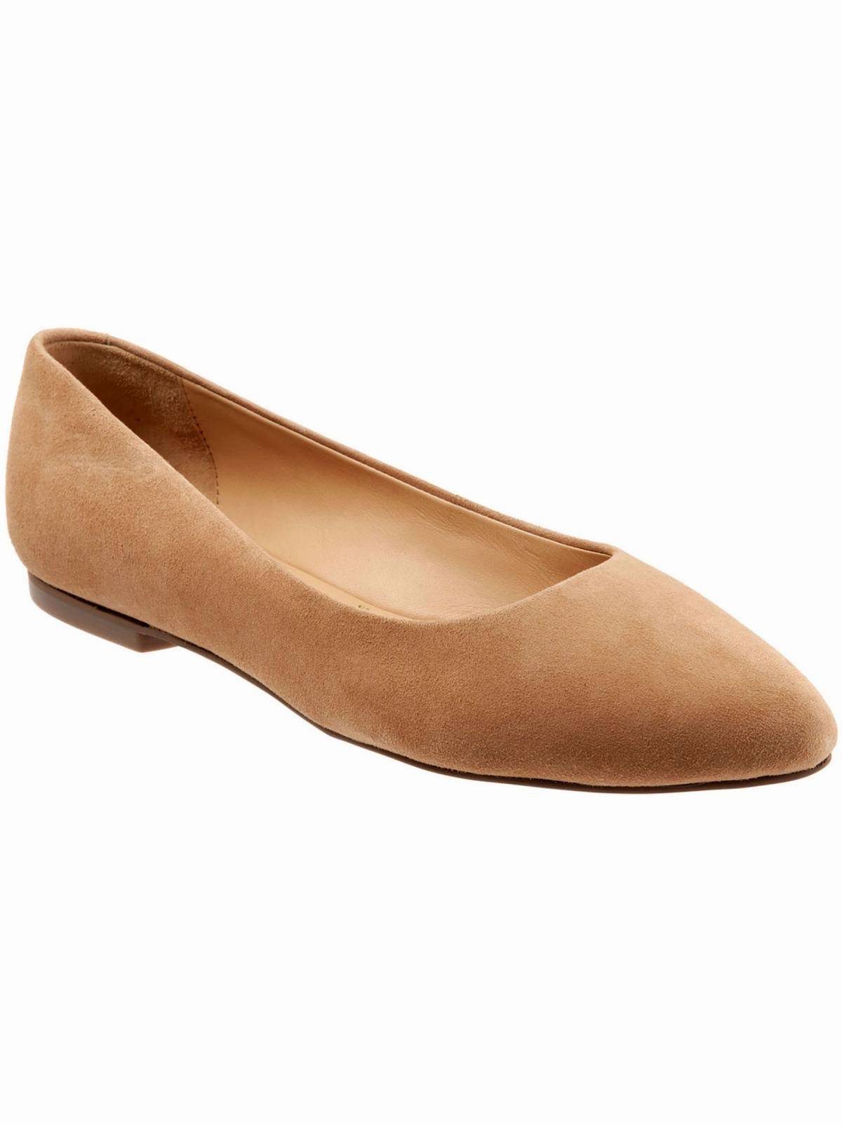 Estee Womens Leather Slip On Flats Womens Flats special deals
