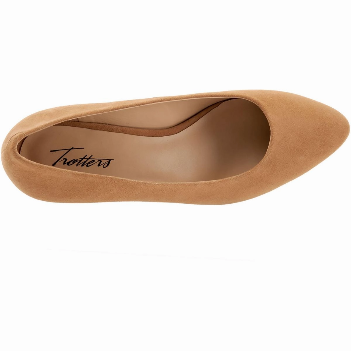 Estee Womens Leather Slip On Flats