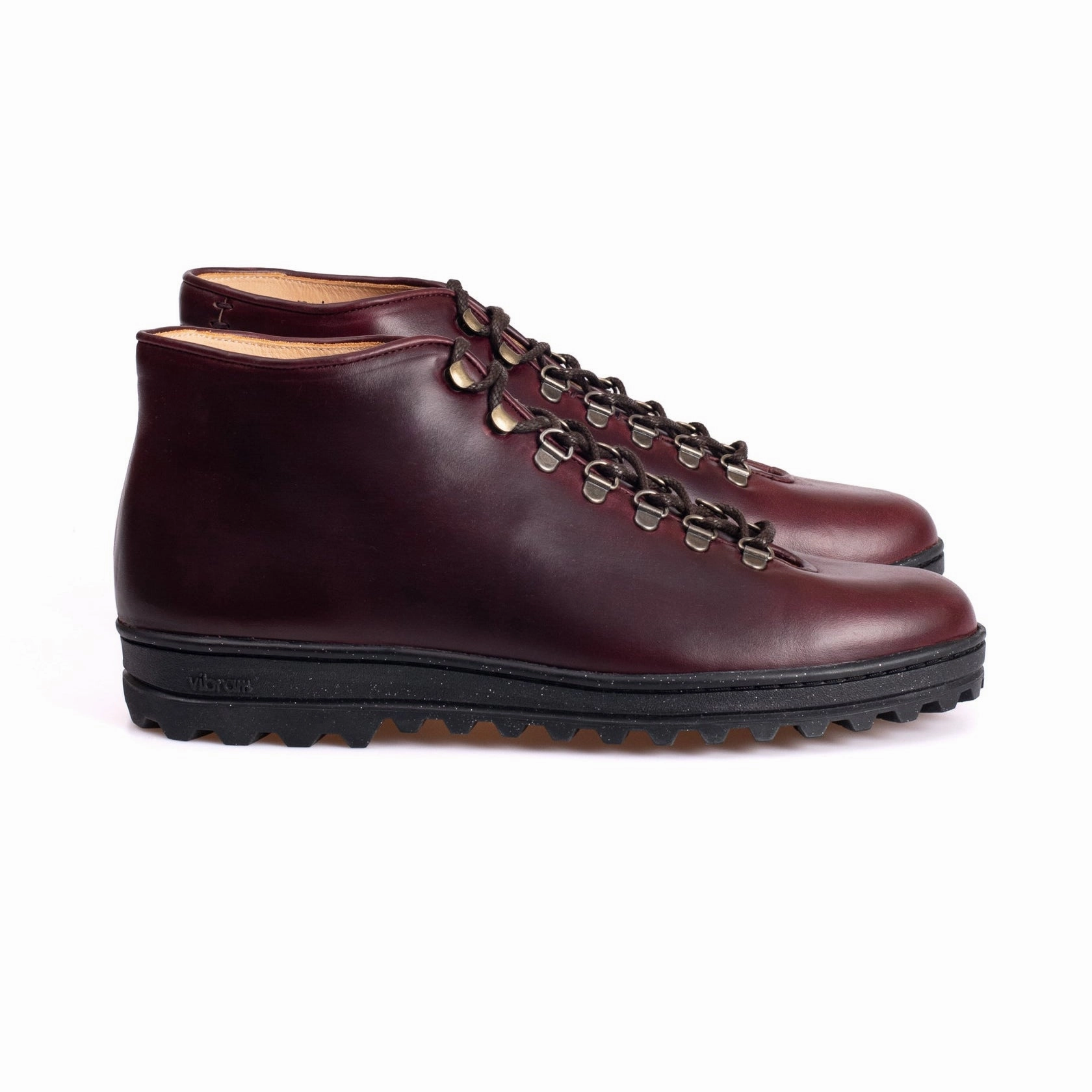 Everdon 'Rambler' Wholecut Mid - Horween No 8 Chromexcel Mens Sneakers on clearance