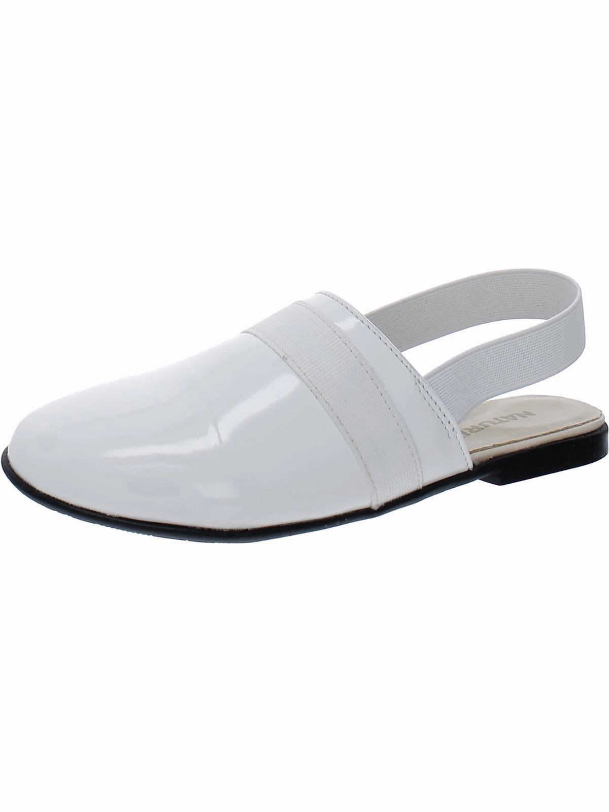 Evry Girls Patent Leather Dressy Slingbacks Affordable Casual Footwear for Girls