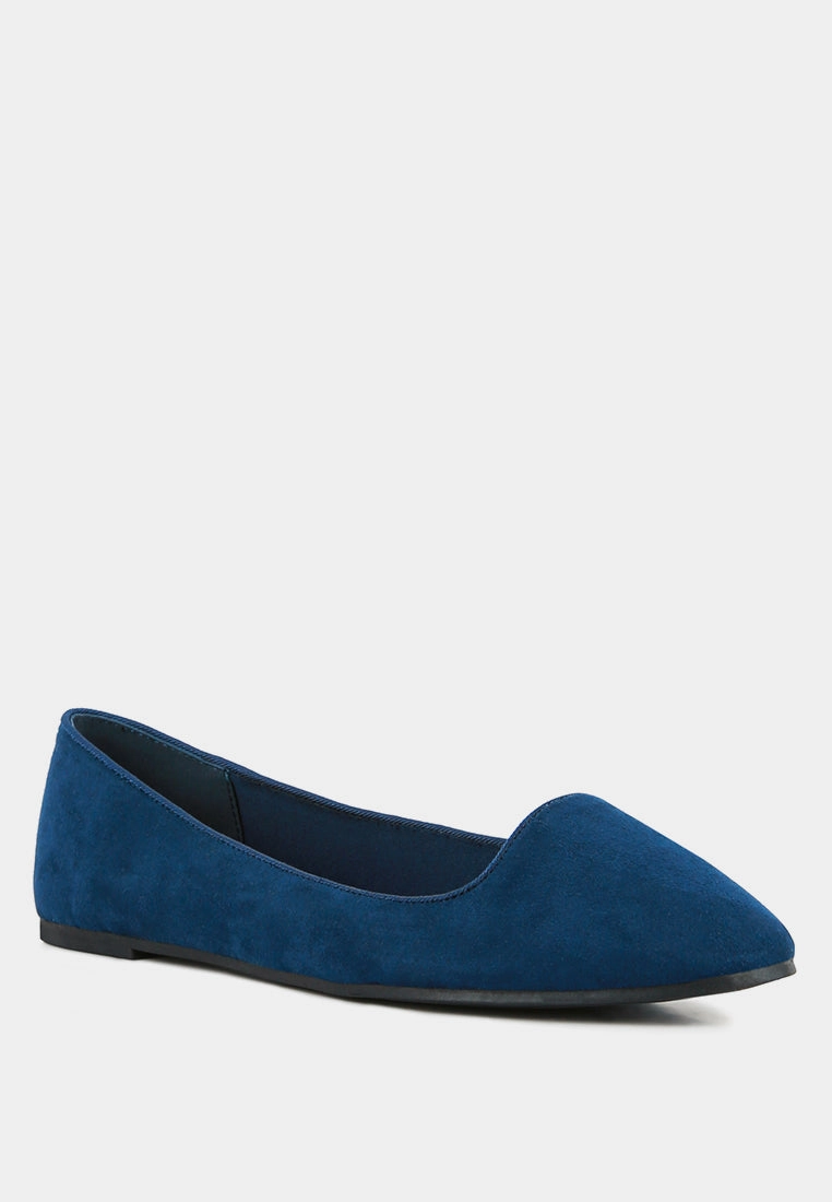 eyeore microfiber casual ballerinas