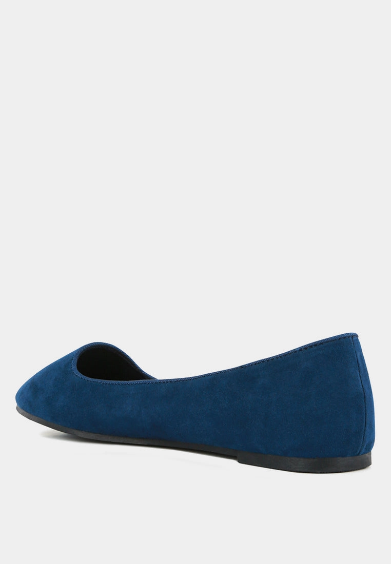 eyeore microfiber casual ballerinas