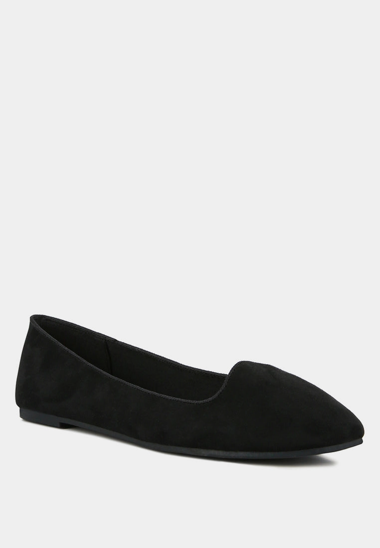 eyeore microfiber casual ballerinas