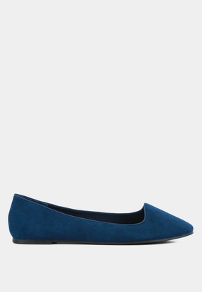 eyeore microfiber casual ballerinas Womens Flat Shoes clearance