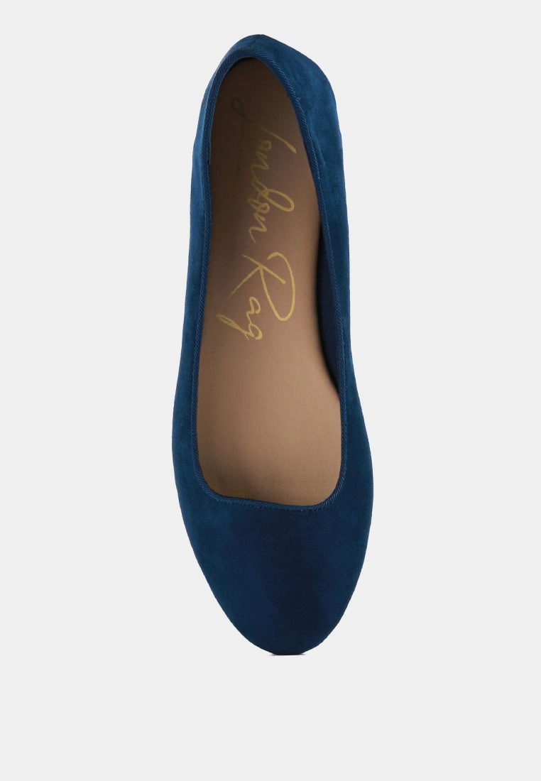 eyeore microfiber casual ballerinas