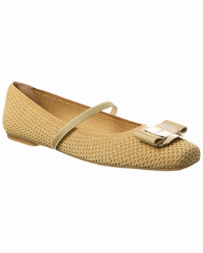 Ferragamo Zina Knit Flat Trendy Flats for Women