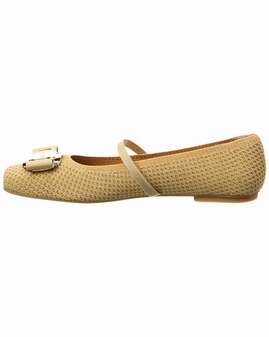 Ferragamo Zina Knit Flat