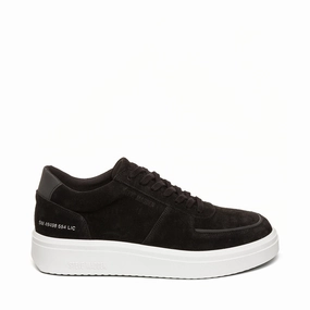 Flynn Sneaker BLACK SUEDE Mens Sneakers trending deals