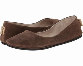 French Sole Sloop Flat Women's US 12 Chocolate Suede Slip-On Pump Shoes ZPO1825 (Brown,12) Womens Fashion Flats cheap