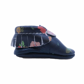 Freshly Picked Girls Blue | Floral Booties Boys Casual Shoes clearance