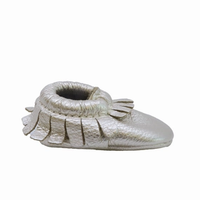 Freshly Picked Girls Gold Shoes Size: 0 Infant Boys Casual Shoes clearance