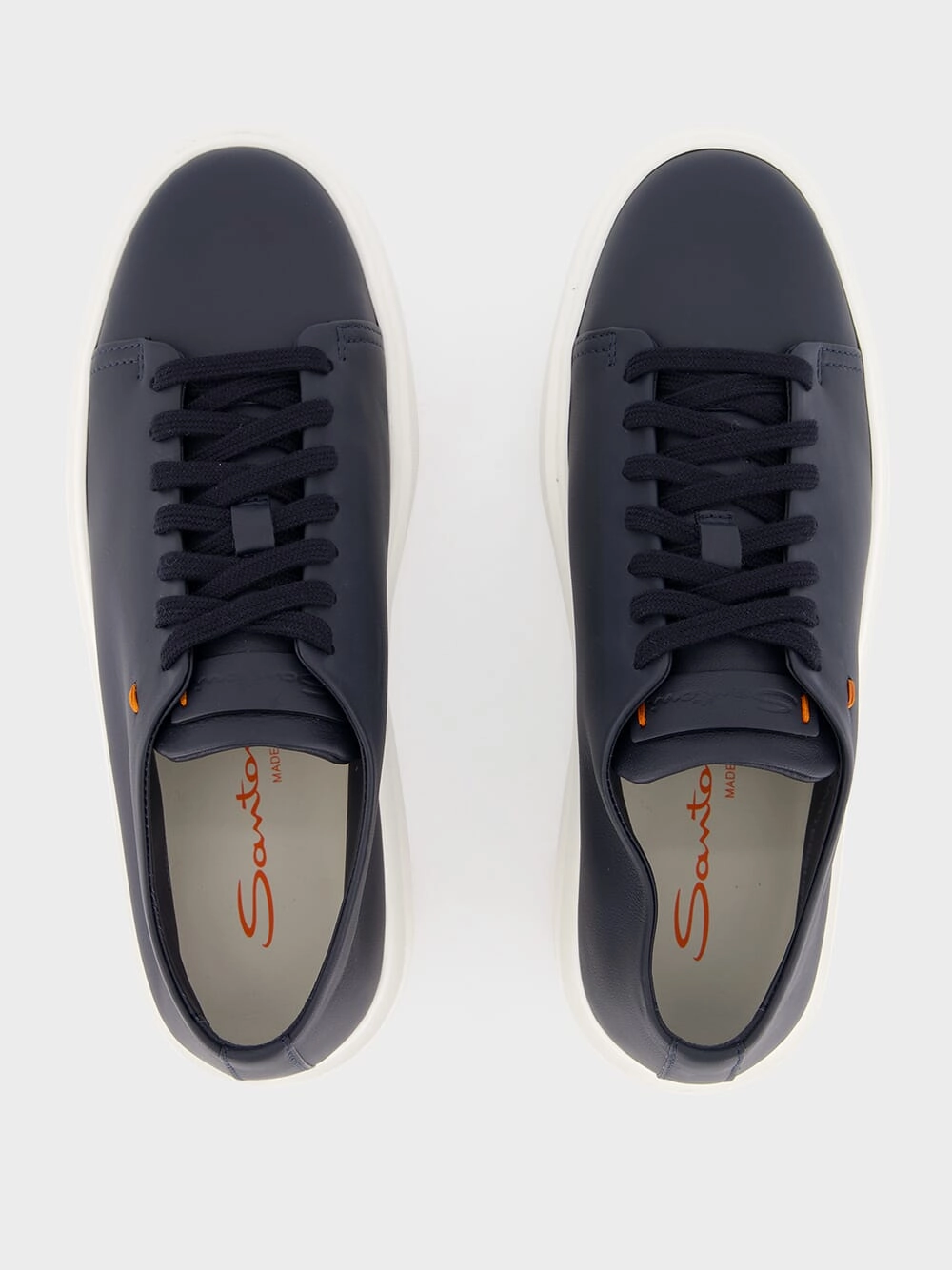 Fuzz Leather Sneakers