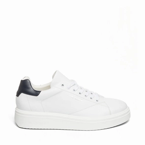 Fynner Sneaker WHITE LEATHER Mens Sneakers trending deals